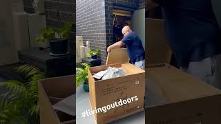 Firehawk ironbark kamado unboxing shorts viralvideo [upl. by Nydroj779]