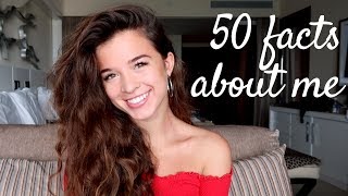 50 FACTS ABOUT ME  Lucie Rhéaume [upl. by Einnob]