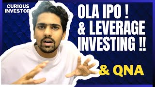 OLA Electric IPO amp Leverage Investing  Curious investor [upl. by Nolra]