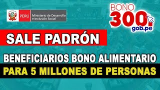 Urgente Nuevo Bono S300 llegaría a más beneficiarios [upl. by Lipson]