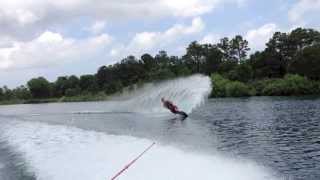 Slalom Water Ski  Transition For Better Turns [upl. by Eikcaj]