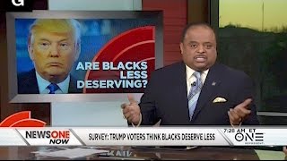 New Survey Reveals Trump Voters Think Blacks Are Less Deserving Than quotAverage Americansquot [upl. by Sum791]