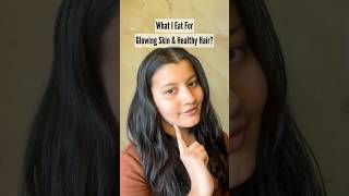 EAT THIS FOR GLOWING SKIN amp HEALTHY HAIR biotin collagen diet [upl. by Corbet650]