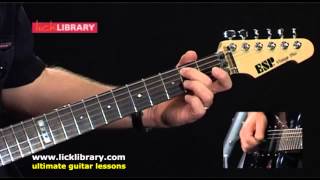 How To Play Sweet Home Alabama On Guitar  Guitar Lesson With Danny Gill Licklibrary [upl. by Cirenoj]