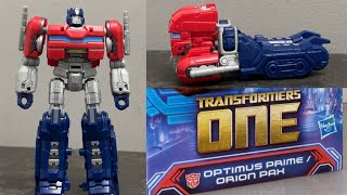 How to transform Transformers one Optimus prime figure Mainline toy parents guide tips amp reassurance [upl. by Hawley]