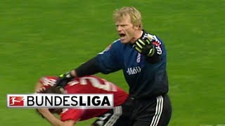 Goalkeeping Titan Oliver Kahn Brings Terror to the Pitch [upl. by Alemahs151]