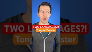 Insane DOUBLE Tongue Twister English AND Chinese mandarin chinese china english learn [upl. by Swisher]