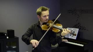 F Küchler Op15 in D major violin Concertino in Vivaldi style [upl. by Revart221]