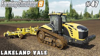 Manure spreading deep loosening soil with new Challenger MT 800  Lakeland Vale 2  FS 19  ep 48 [upl. by Ennovoj]