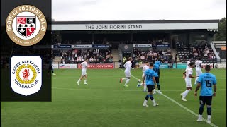 Bromley vs Crewe Alexandra 12  League Two from the terrace [upl. by Schulein]