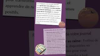 Journal interactif inédit anxiete gestiondustress gestiondesémotions therapie santementale [upl. by Itsirhc]