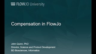 Compensation in FlowJo Jan 21 [upl. by Lydon]