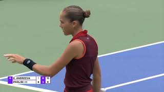 Jasmine Paolini vs Erika Andreeva｜Destaques｜Wuhan Open 2024 [upl. by Anel]