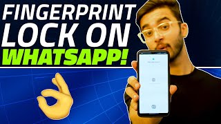 How to Setup Fingerprint Lock on WhatsApp [upl. by Yar641]