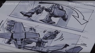 ROBOCOP 2  Original Hand Drawn Storyboards [upl. by Serra85]