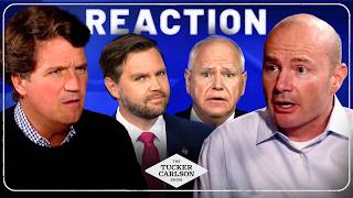 Tucker Carlson Reacts to the Vice Presidential Debate With Special Guest Sen Mike Lee [upl. by Jareen472]