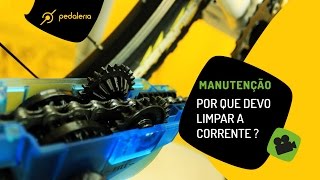 Pedaleria  Por que lavar a corrente [upl. by Eisen262]