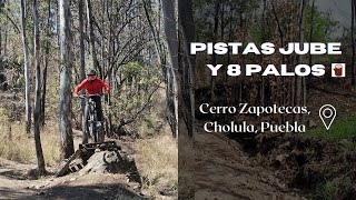 Pistas JUBE y 8 Palos en Cholula  Downhill Puebla [upl. by Flavian]