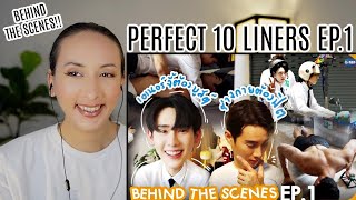 Behind The Scenes สายรหัสเทวดา Perfect 10 Liners  EP1 REACTION  ForceBook PerthSanta MarkJunior [upl. by Oiramed]