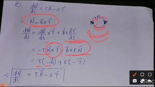 frenet serret formulas [upl. by Rhys]