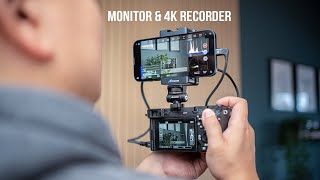 Use Your iPhone or iPad as a CAMERA MONITOR amp 4K RECORDER  Accsoon SeeMo 4K [upl. by Palumbo550]