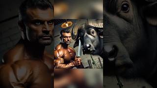 the buffalo revenge youtubeshorts shorts cow shortvideo bigcow big cowvideos cowlover [upl. by Ilyk]