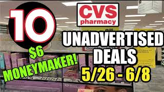 CVS UNADVERTISED DEALS 526  68  UPDATE MONEYMAKER [upl. by Ttenyl]