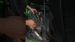 Mercedes a180 coolant leak problemmercedesmechanicalwork [upl. by Base]