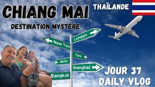 VLOG THAÏLANDE EN FAMILLE Réveil à 4h du Matin et Envol pour l’Inconnu  Destination Mystère S5E37 [upl. by Annaiel]