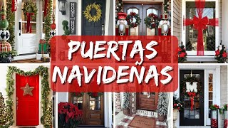 PUERTAS NAVIDEÑAS Empezó la temporada navideña en el canal 🎄 navidad2024 decoration [upl. by Yevrah]