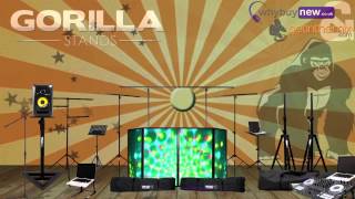 Gorilla GKS 300 Keyboard Mic and Music Stand [upl. by Aikemahs]