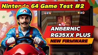 PART 2 Nintendo 64 Game Test On ANBERNIC RG35XX Plus with New Firmware [upl. by Nannek]