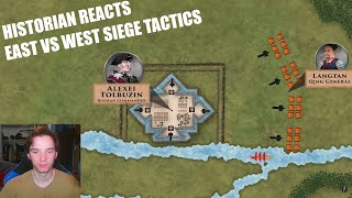 Historian Reacts  East vs West Siegecraft When the Chinese Besieged a Russian Fortress in 1686 [upl. by Crin]