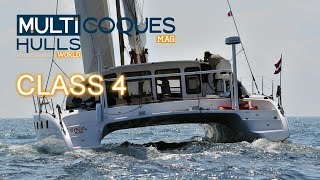 O Yachts Class 4 catamaran  Boat test teaser  Multihulls World  Multicoque Mag [upl. by Calabresi366]