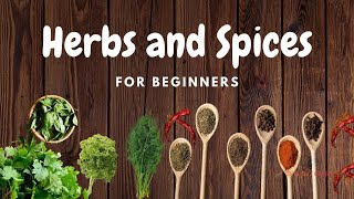 Herbs and Spices for Beginners  How to use Herbs and Spices  Vil and Zoes Galley [upl. by Aimal500]