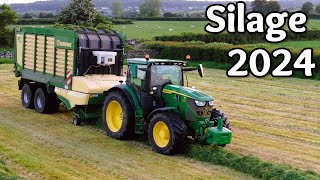 Silage 2024  Forage Wagon Action [upl. by Adabel]