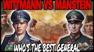 WITTMANN VS MANSTEIN Whos Is The Best Tank General [upl. by Greta]