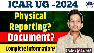 ICARUG2024 PHYSICAL REPORTING DOCUMENTS COMPLETE INFORMATION icarug icarug2024 [upl. by Trip993]