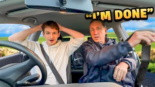 My Dad QUITS Teaching Me to Drive [upl. by Shwalb]