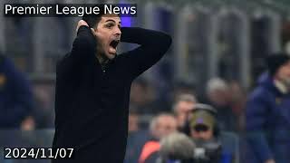 Arteta slams penalty calls in Arsenal loss to Inter [upl. by Atahs]