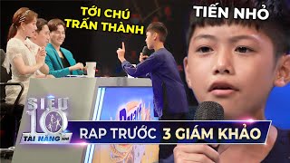 Rapper Tiến Nhỏ tái hiện bài hát Tuổi Thơ Tôi của Jack CỰC CHẤT xứng đáng thần đồng nhạc Rap Việt [upl. by Navi]