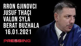 PRESSING Rron Gjinovci Jusuf Thaçi Valon Syla Berat Buzhala  16012021  T7 [upl. by Calvinna]