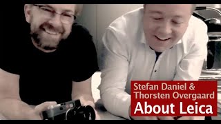 Stefan Daniel amp Thorsten Overgaard talks Leica M240 lying on the floor  Photokina First review [upl. by Miche]