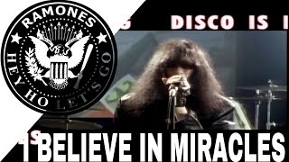 RAMONES  I Believe In Miracles SUBTITULADA [upl. by Norbert]