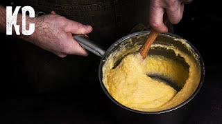 SUPER CREAMY Italian Polenta Recipe [upl. by Hashim411]