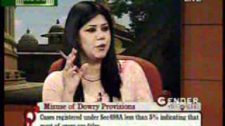 Misuse of 498a dowry harassment laws Shonee kapoor rebutt Pinky Anandfeministsloksabha tv10mar11 [upl. by Silrac]