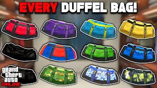 How To Get Every Duffel Bag In Gta 5 Online SOLO For All Consoles No BEFF [upl. by Notnirt]