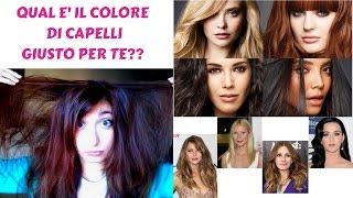 scegliere il COLORE DEI CAPELLI Hai una carnagione calda o fredda [upl. by Anawk168]