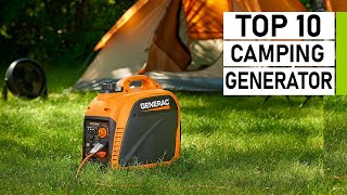 Top 10 Best Gas Powered Portable Generator for Camping amp Outdoors [upl. by Otrebliw]