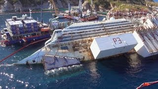 Cleaning Up Costa Concordias 180000Ton Ruins [upl. by Merline]